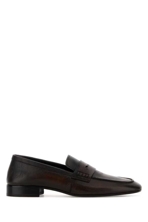 Dries Van Noten Shoes Exterior: 100% Leather loafer in brown