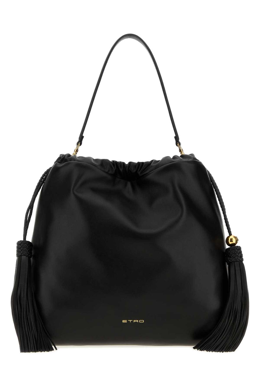 Etro Kalispera Exterior: 100% Lamb shoulder bag in black