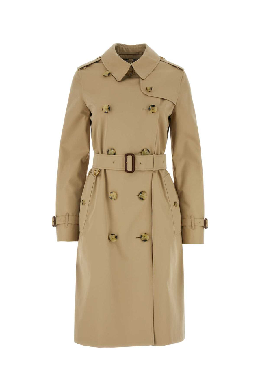 Burberry 100% Cotton trench coat in beige