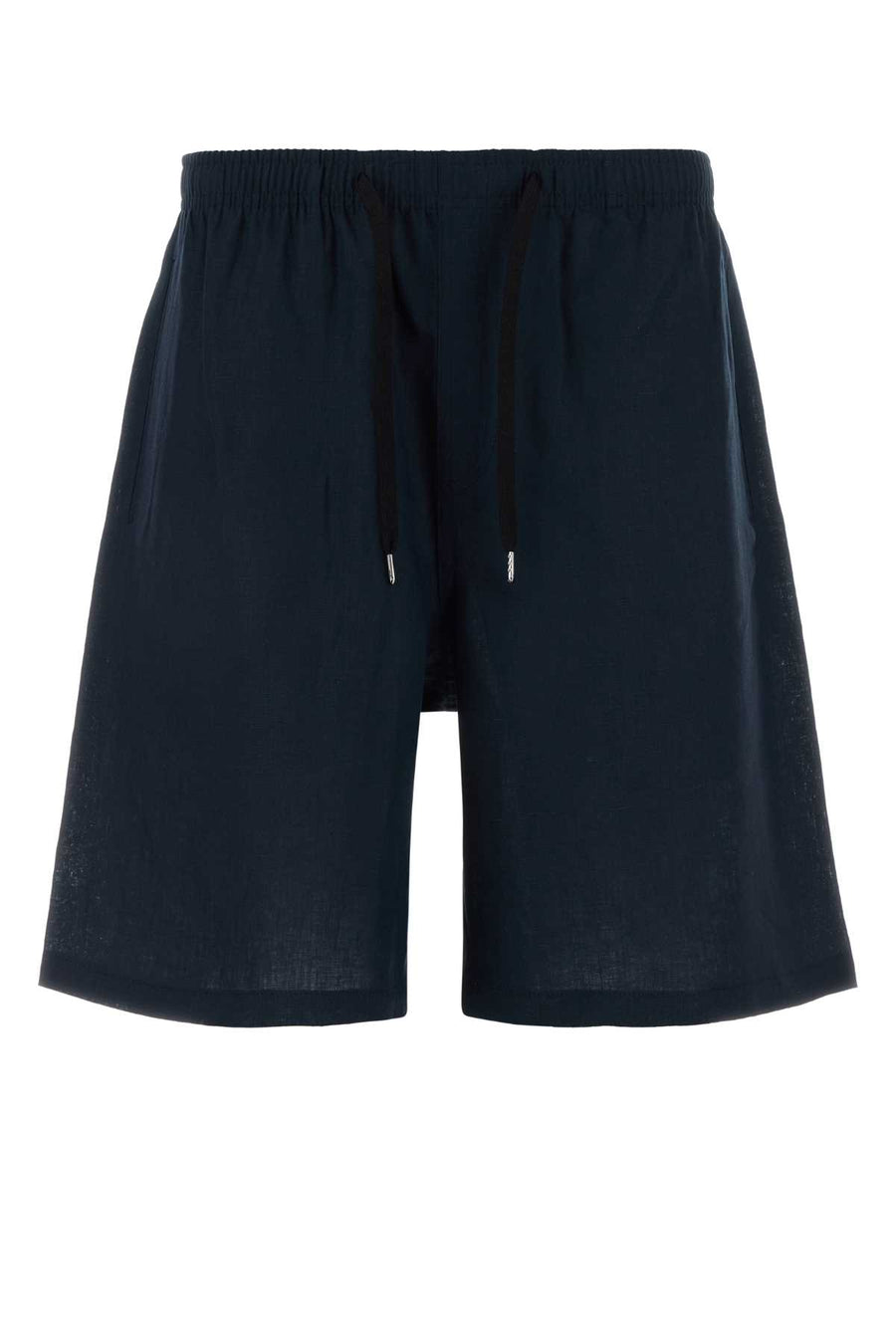 Cellar Door 100% Linen bermuda shorts in navy
