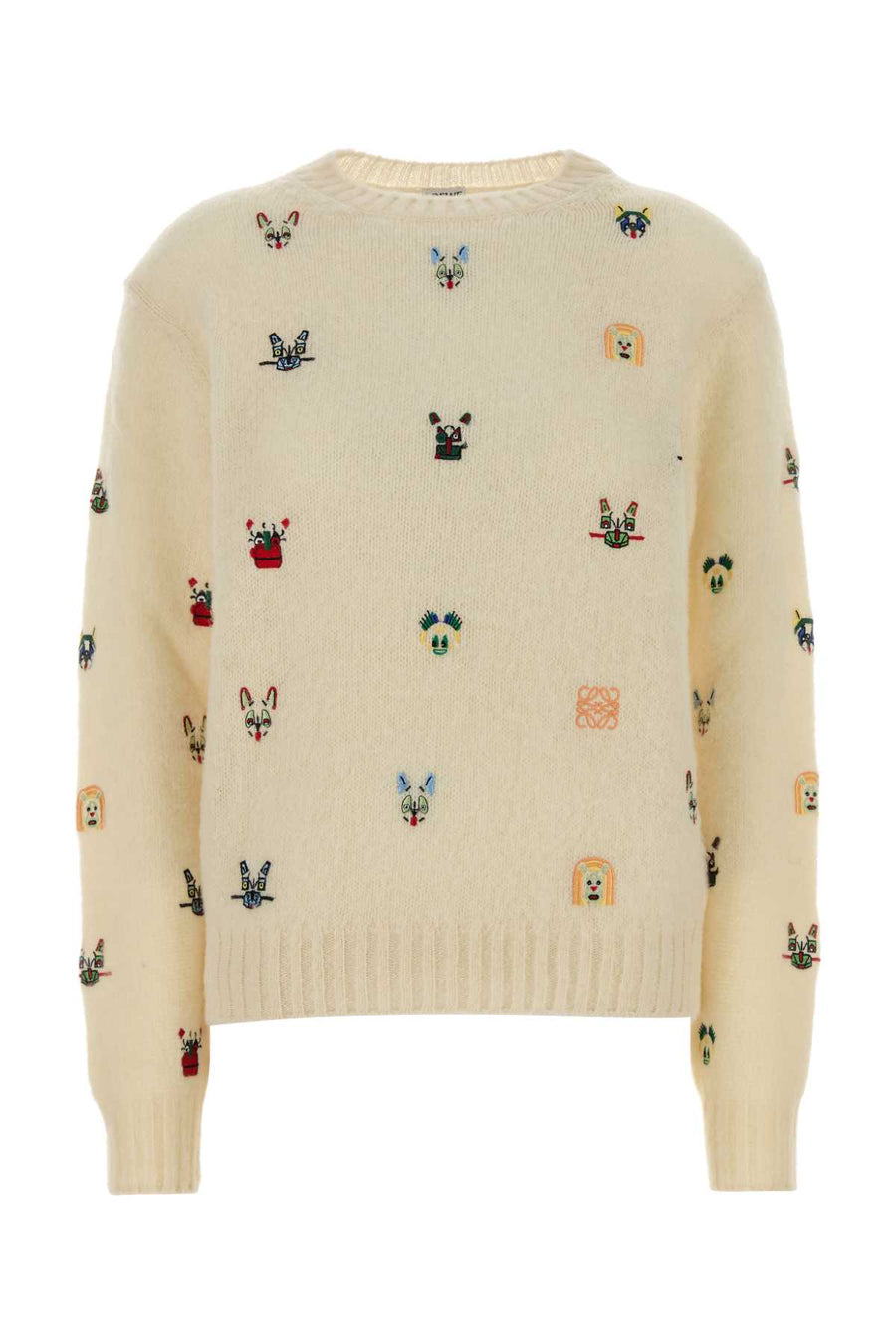 Loewe 99% Wool sweater in cream