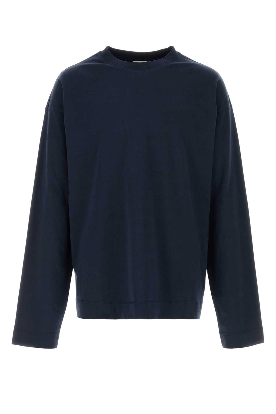 Dries Van Noten 100% Cotton sweatshirt in navy