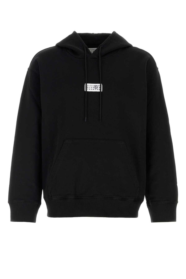 MM6 Maison Margiela 100% Cotton sweatshirt in black