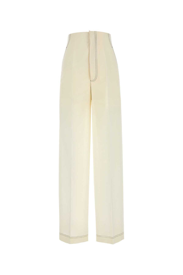 Philosophy Di Lorenzo Serafini 51% Polyester 49% Cotton trousers in beige
