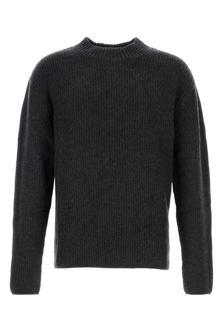 Le Kasha Sweater 100% Cashmere sweater in charcoal