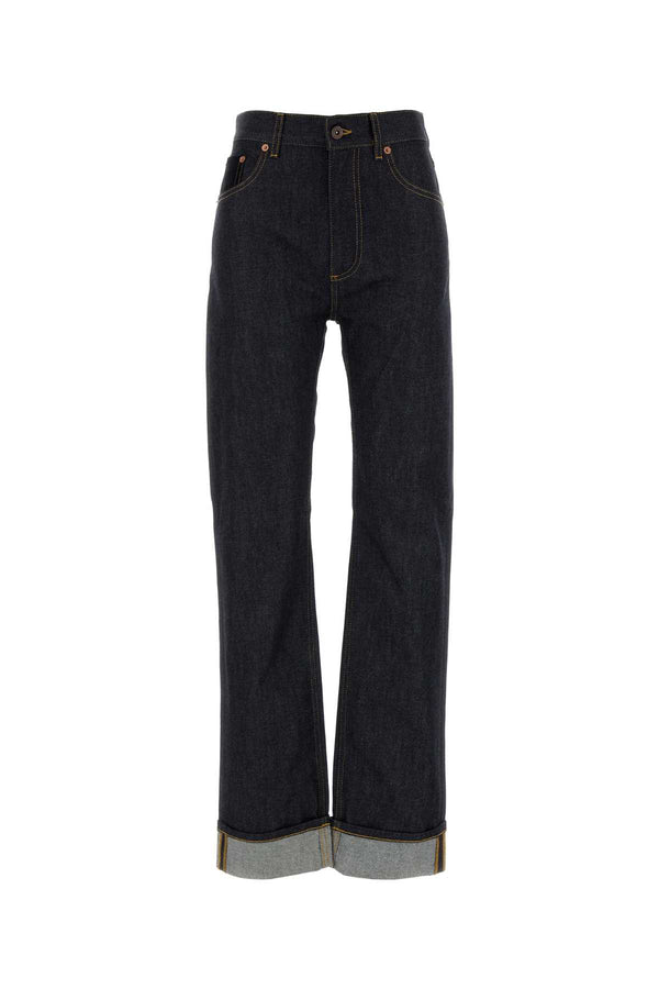 Bottega Veneta Indigo 100% Cotton jeans in navy