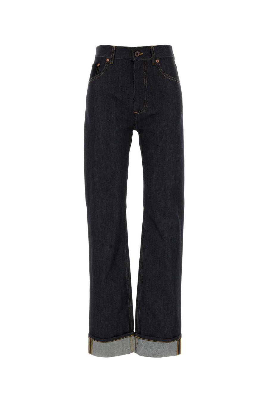 Bottega Veneta Indigo 100% Cotton jeans in navy