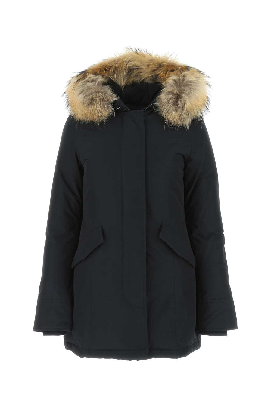 Woolrich 60% Cotton 40% Polyamide parka in black