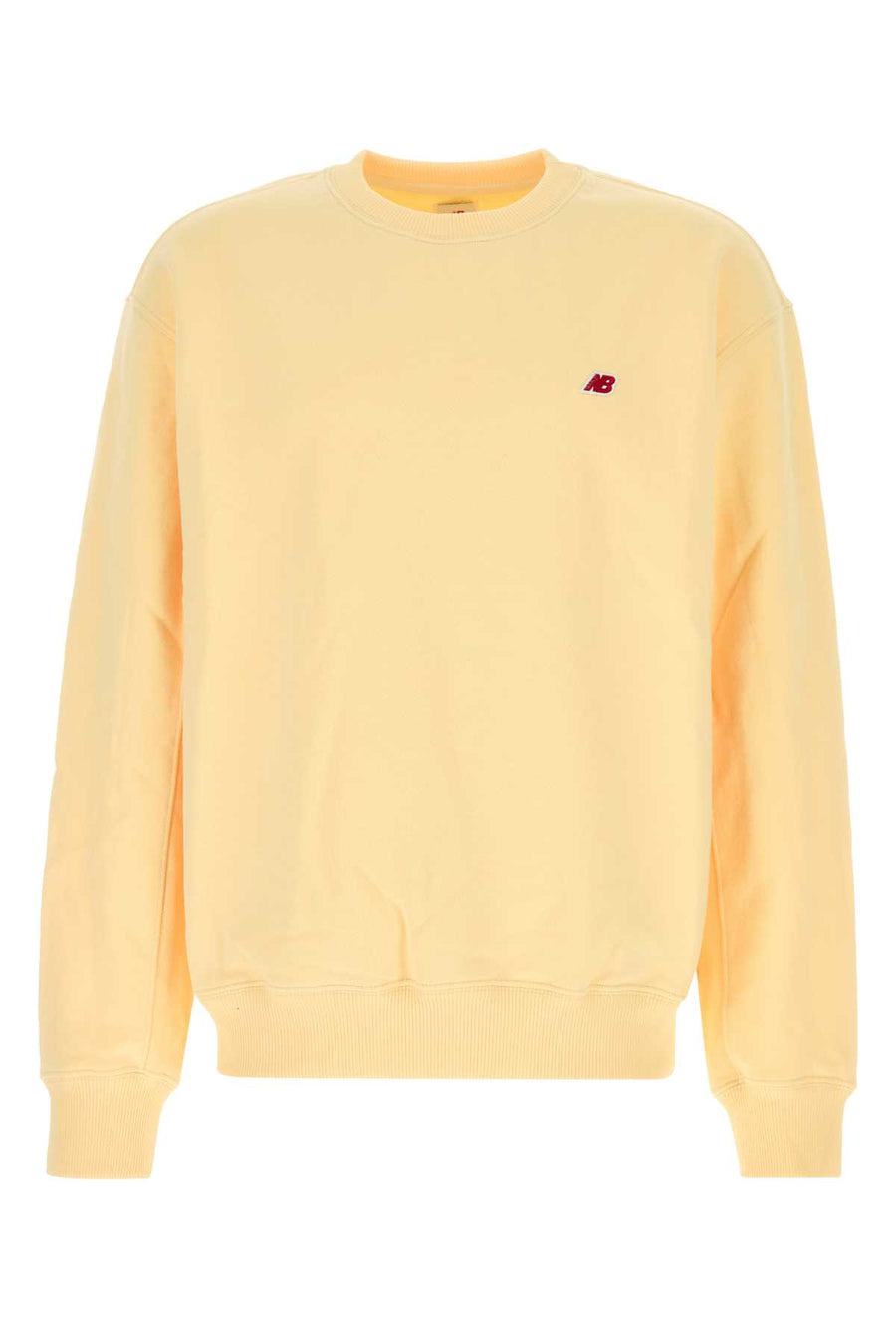 New Balance Core 100% Cotton sweatshirt in yellow