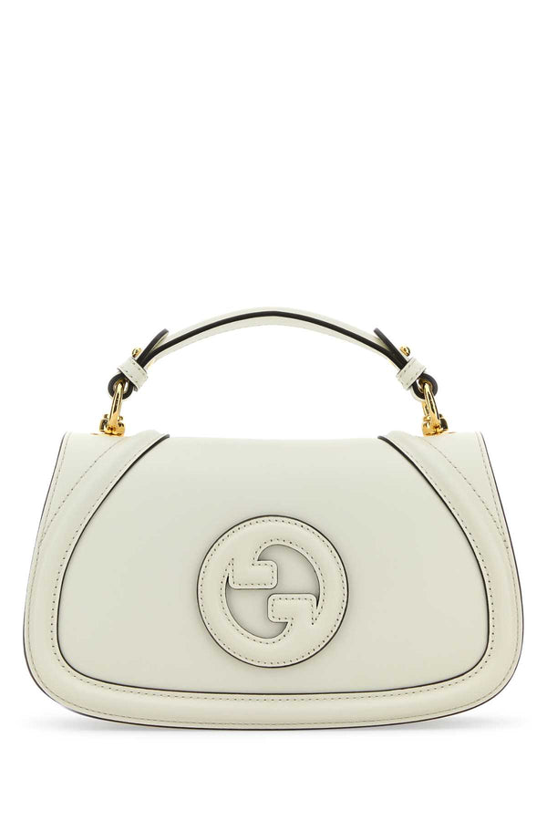 Gucci Calf skin shoulder bag in white