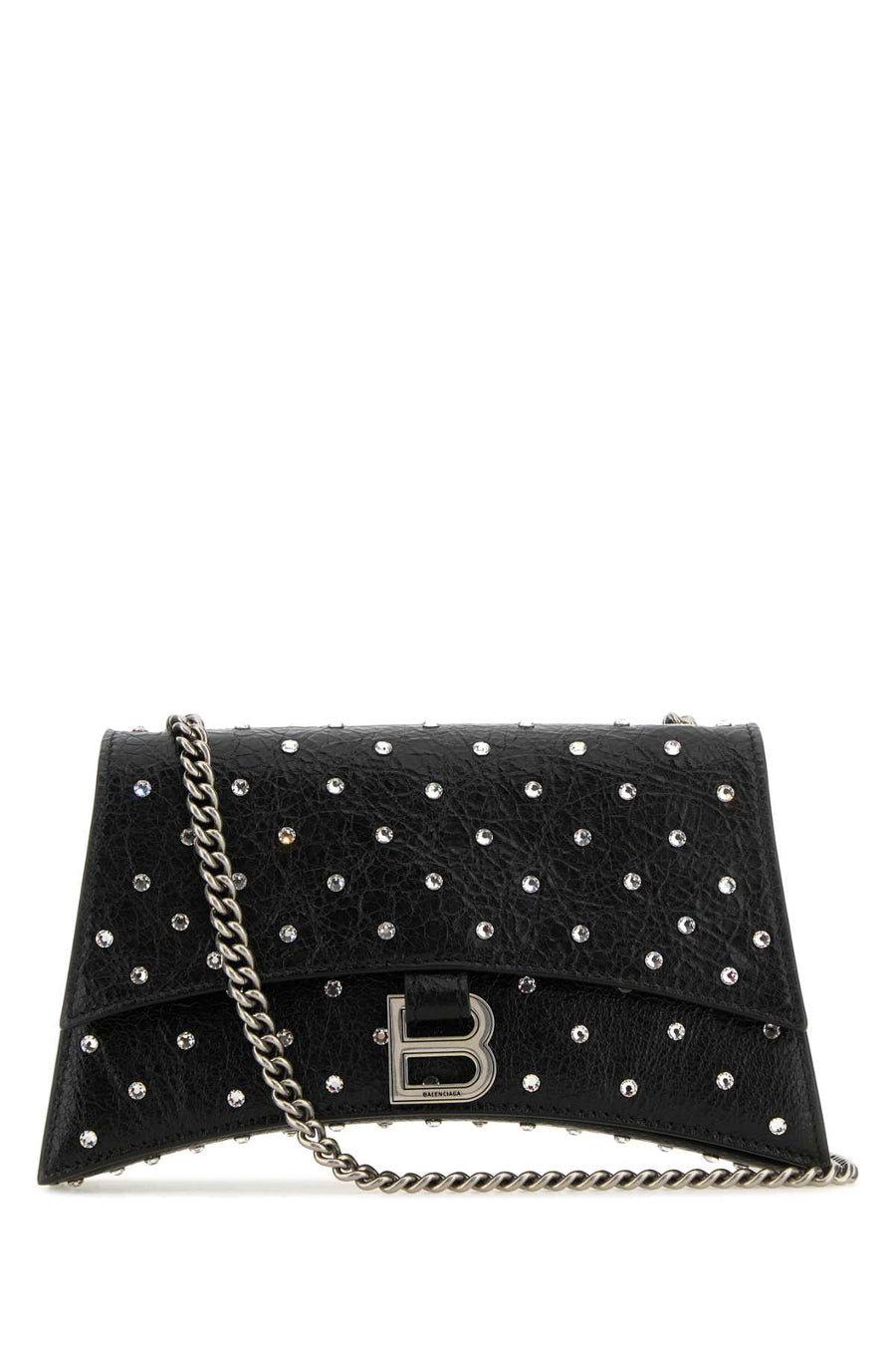 Balenciaga Exterior: 100% Lamb Leather shoulder bag in black