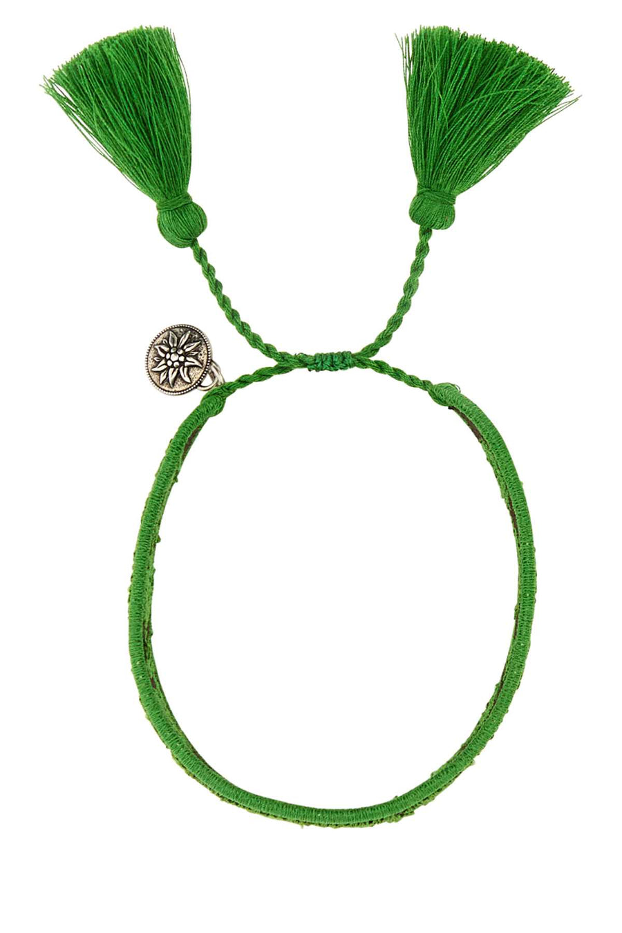 Prada Jewelry 100% Vitello suede bracelet in green