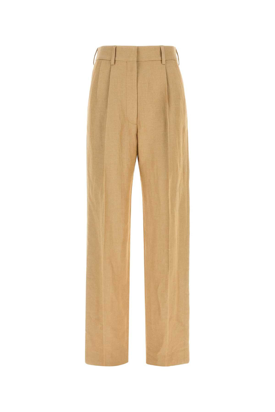 Blaze 55% Linen 45% Viscose trousers in beige