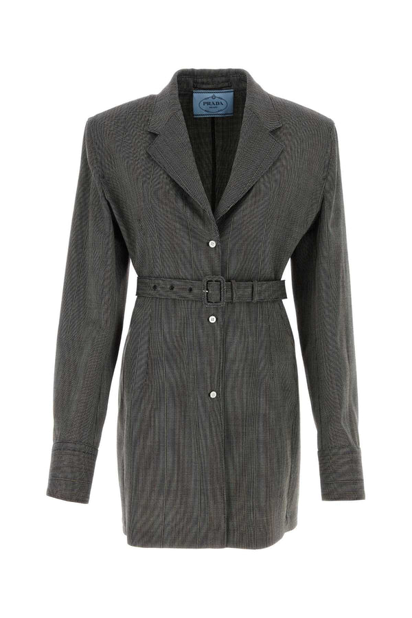 Prada 100% Wool blazer in gray