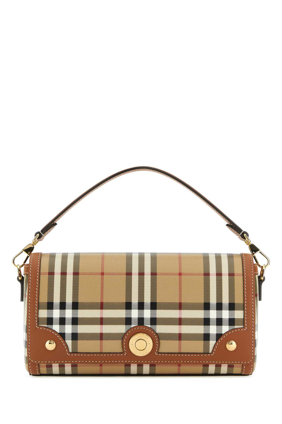 Burberry Note 55% Polyurethane shoulder bag in brown