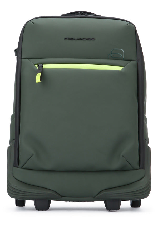 Piquadro Nylon trolley in green