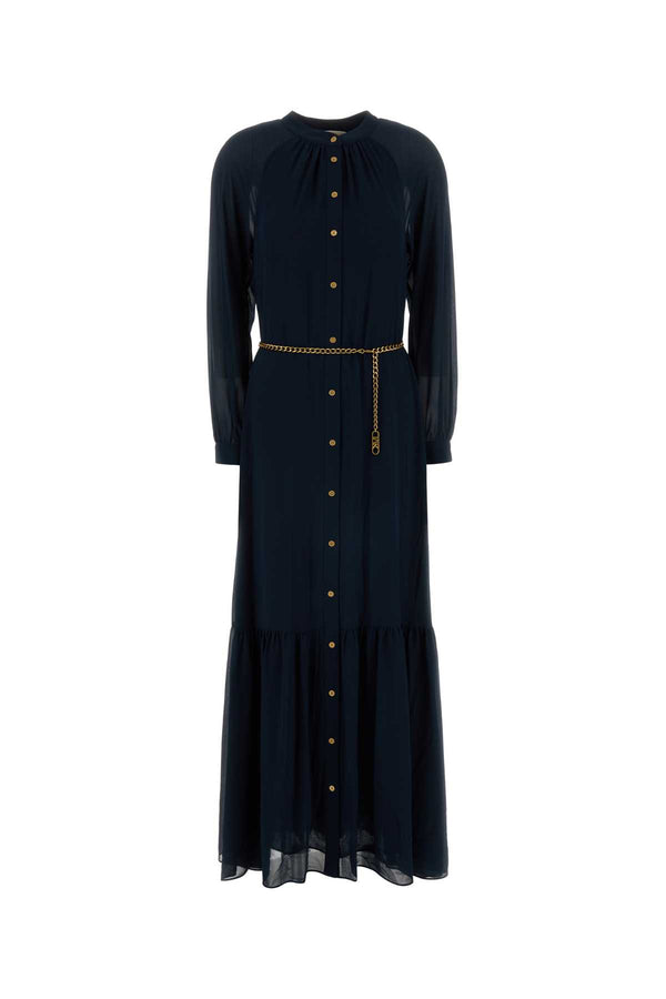 Michael By Michael Kors Exterior: 100% Polyester; Lining: 100% Polyester dress in navy