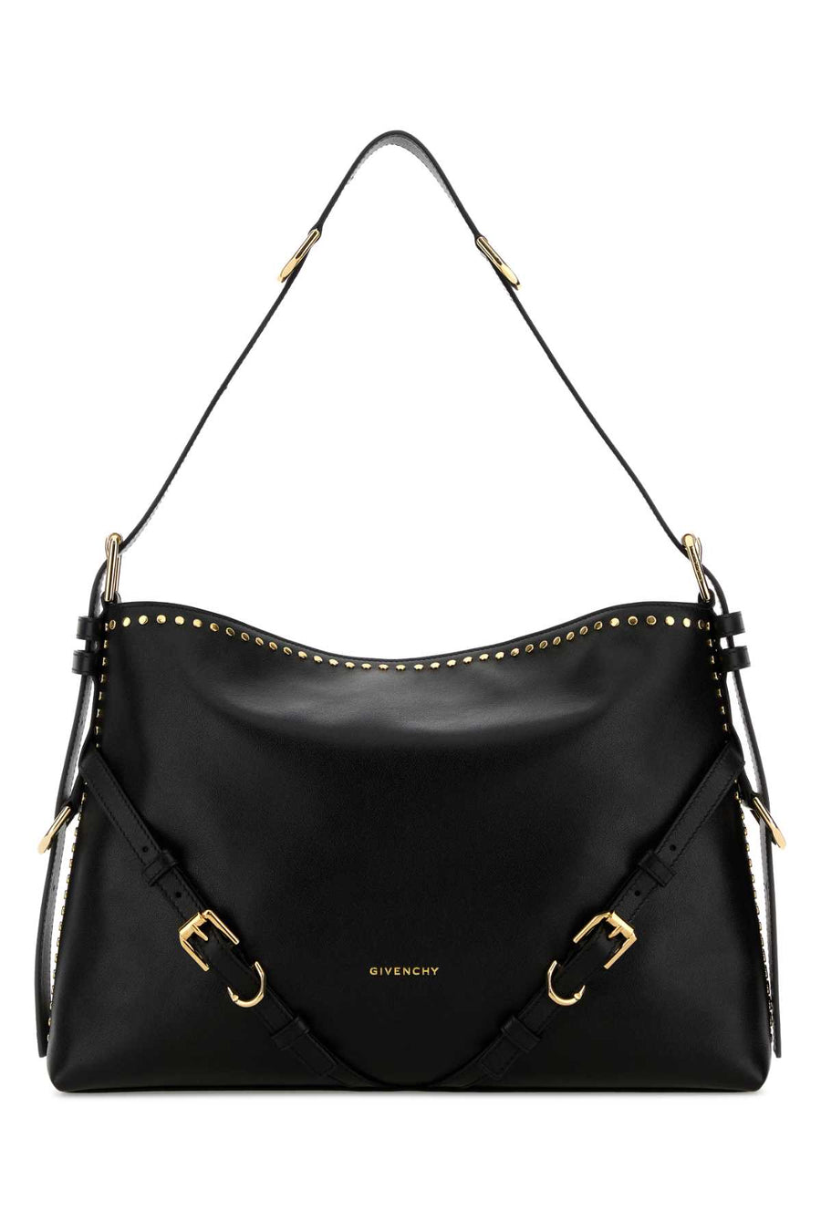 Givenchy Exterior: 100% Calf shoulder bag in black