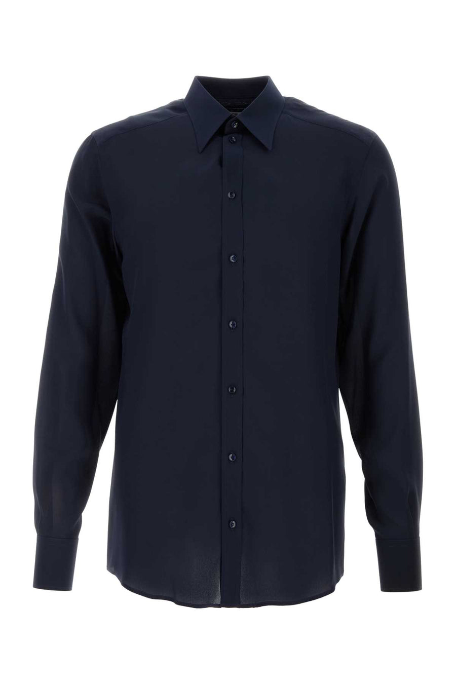 Dolce & Gabbana 100% Silk shirt in navy