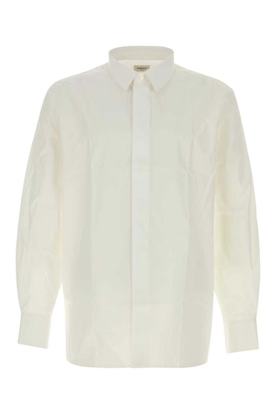 Saint Laurent 100% Cotton shirt in white