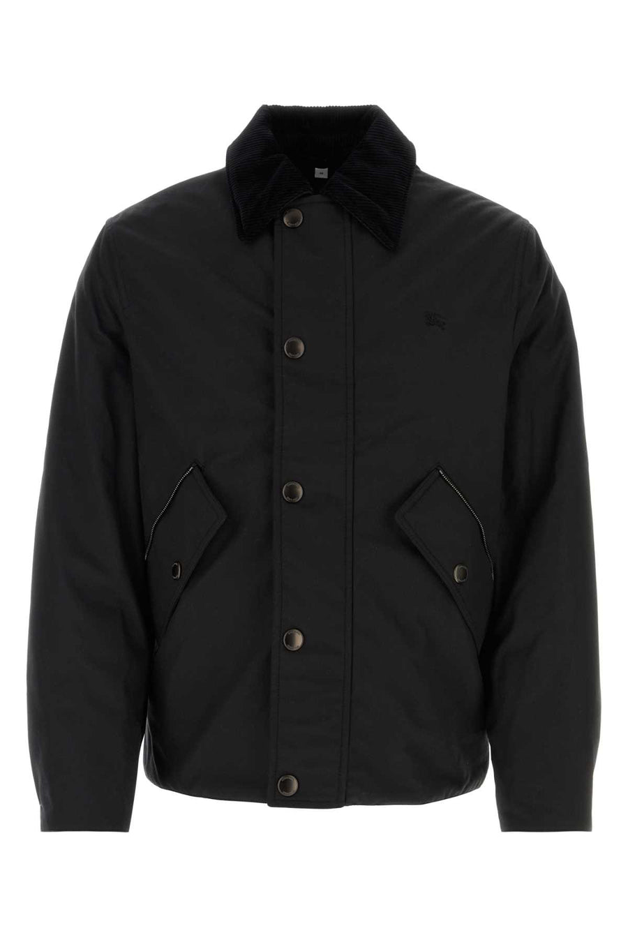 Burberry 100% cotton jacket in black