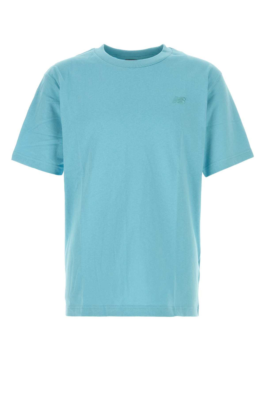 New Balance Cotton 100% Cotton t-shirt in blue
