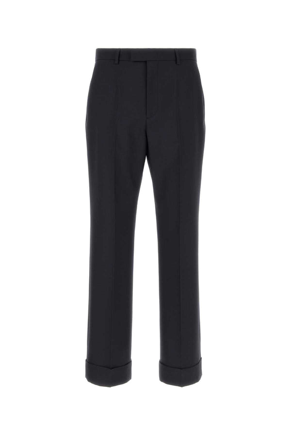 Valentino Garavani 100% Virgin Wool trousers in navy