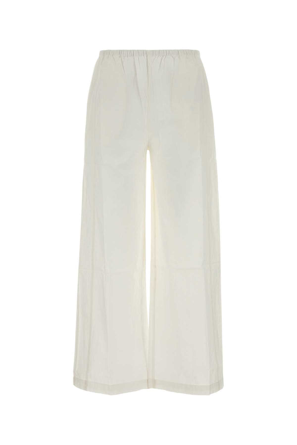 Gimaguas Trousers 100% Cotton trousers in white
