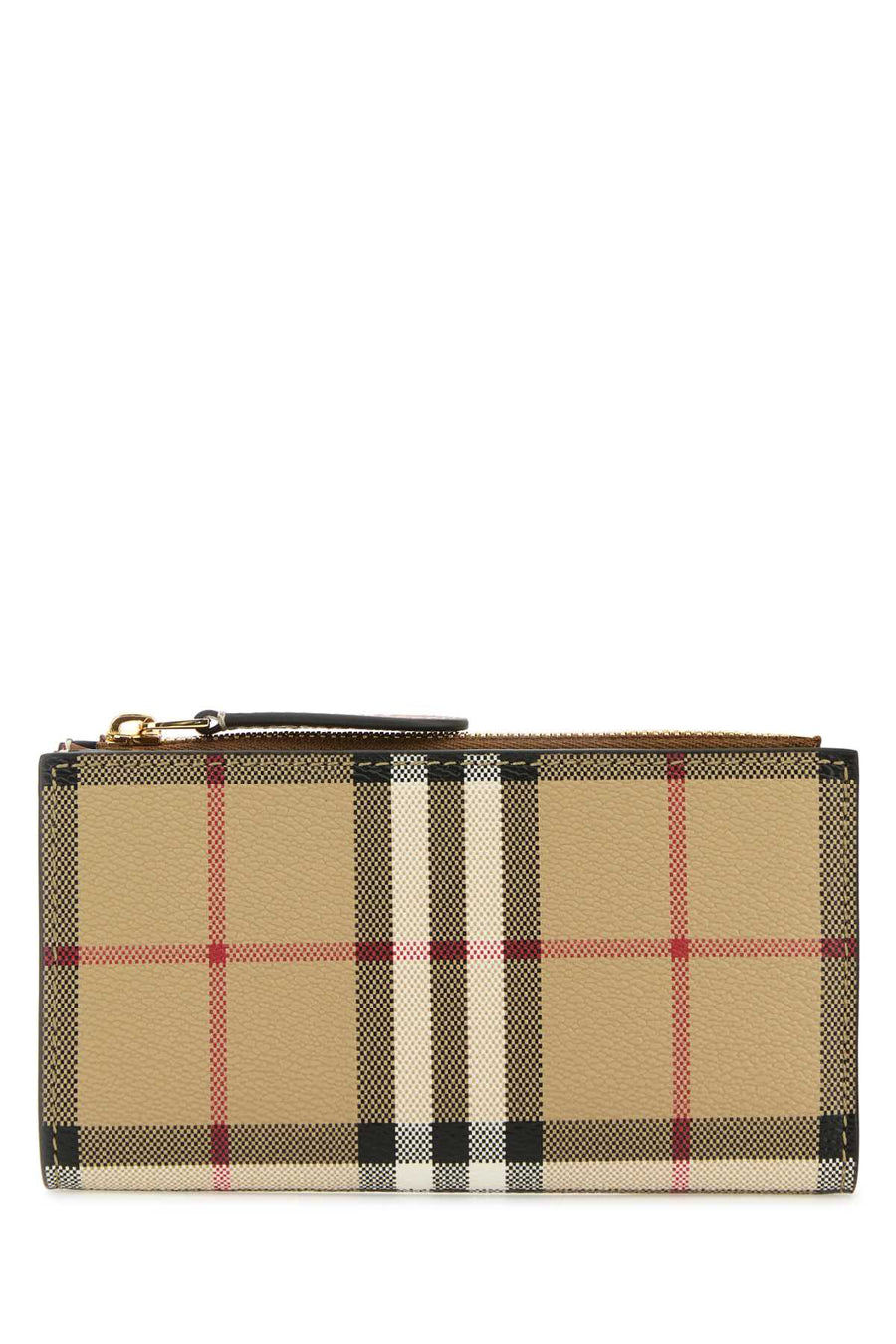 Burberry 71% Polyurethane wallet in beige