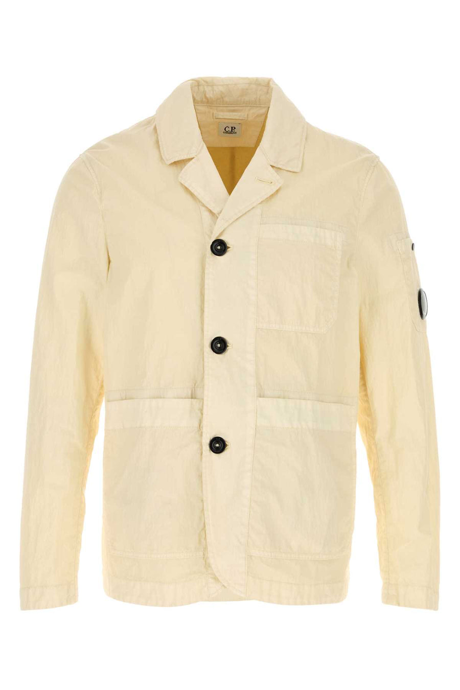 C.P. Company Fili Exterior: 75% Cotton 25% Nylon blazer in beige