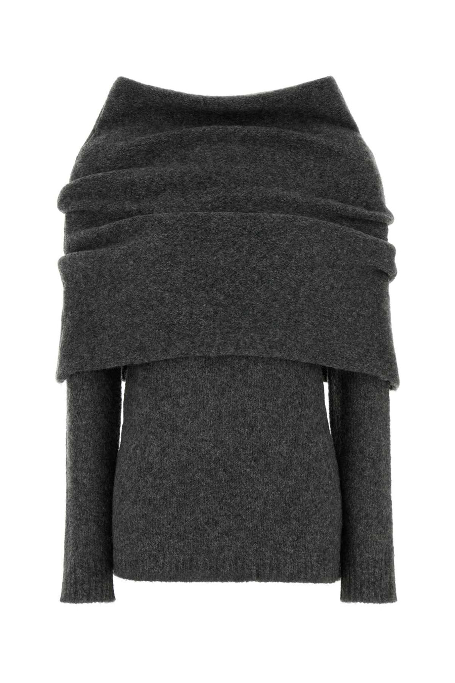 Entire Studios Smoke 32% Wool sweater in gray