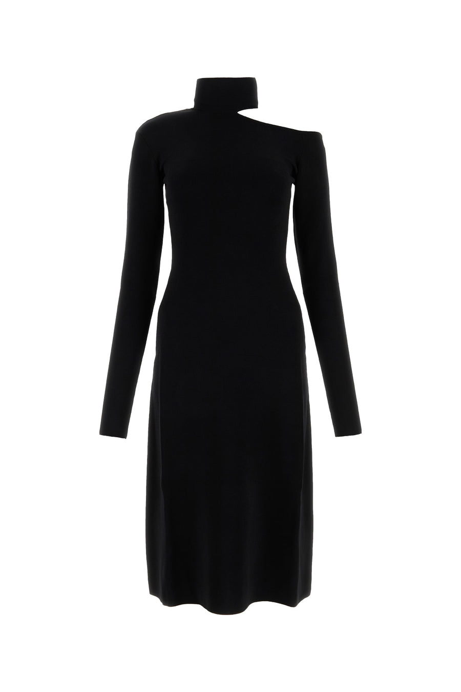 Ferragamo Nero Wool dress in black