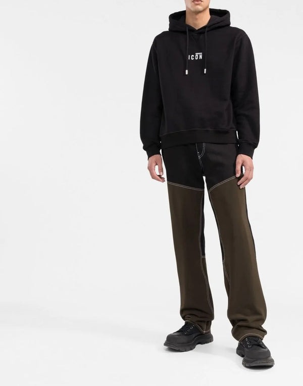 Dsquared2 100% Cotton hoodie in black