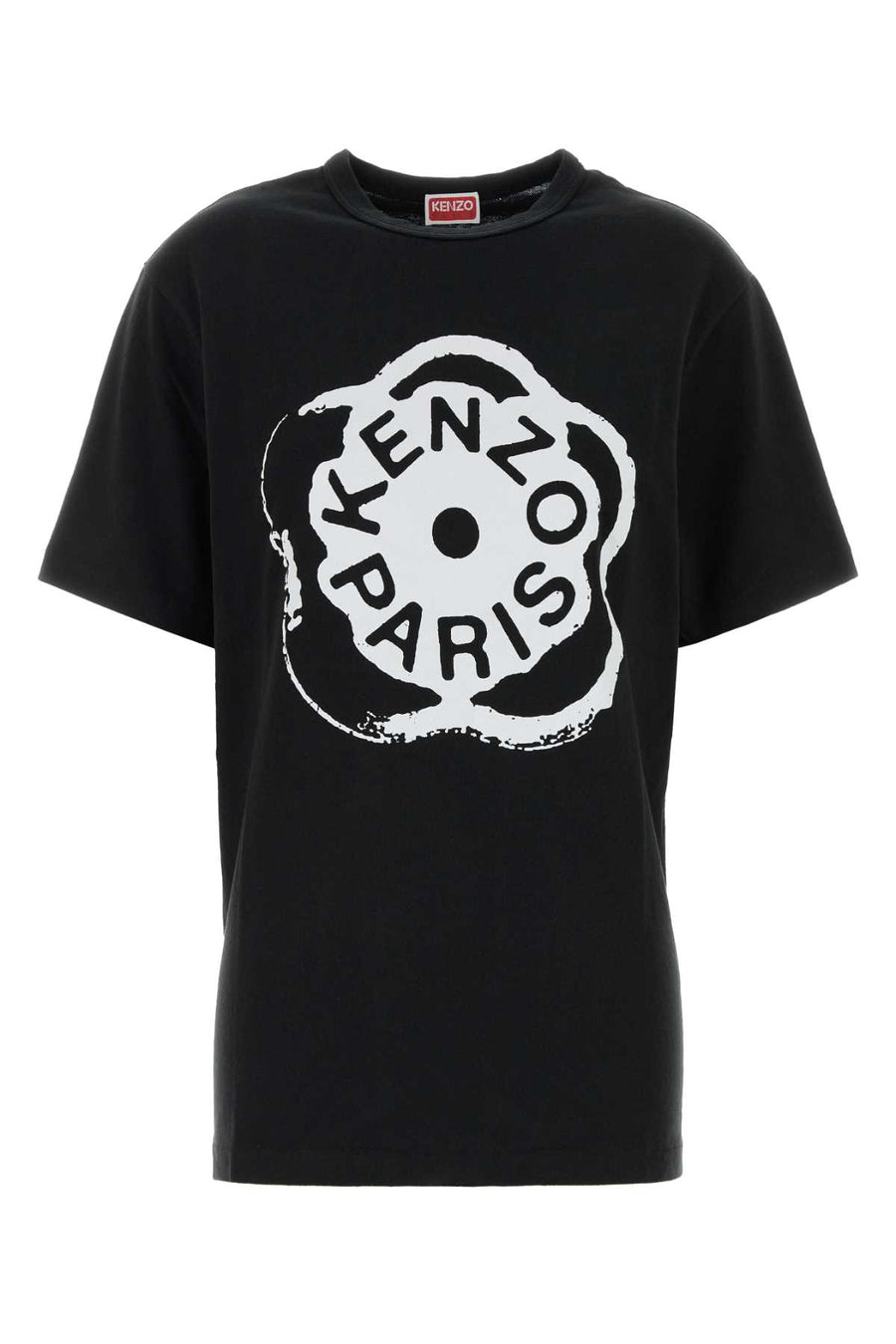 Kenzo Flower 100% Cotton t-shirt in black