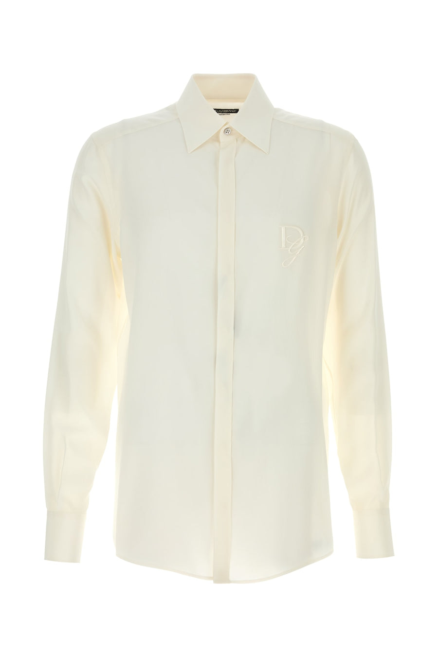 Dolce & Gabbana 100% Silk shirt in white