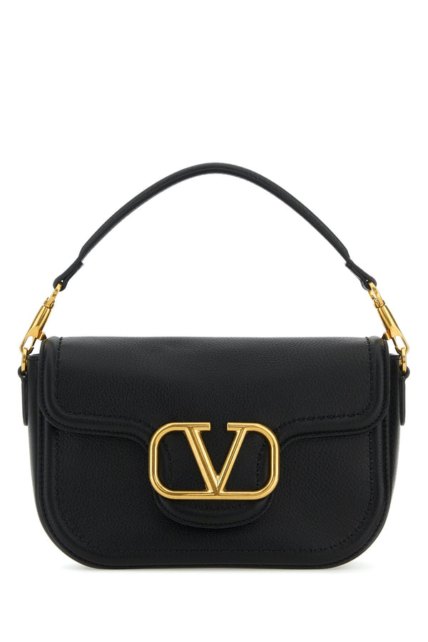Valentino Garavani Calf leather - Bos Taurus shoulder bag in black