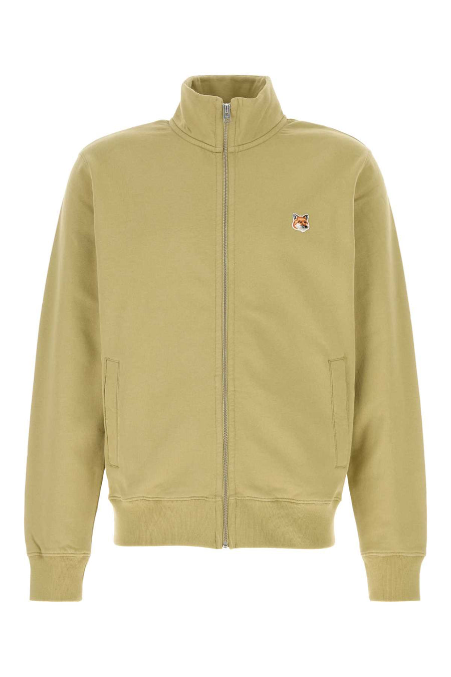 Maison Kitsune 100% Cotton sweatshirt in beige
