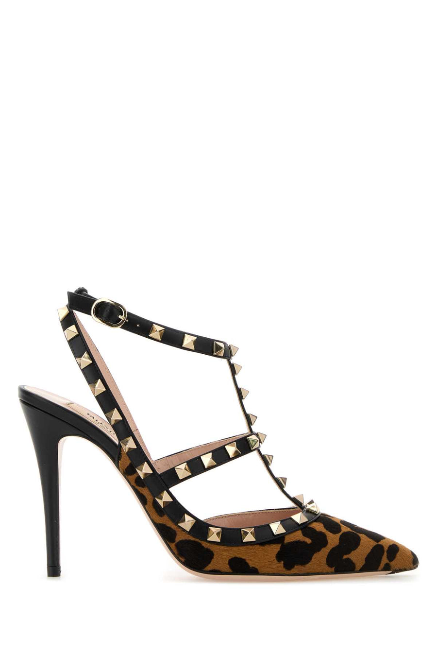 Valentino Garavani Strap Exterior: 100% Leather; Interior: 100% Leather; Sole: Leather heel pump in multicolor