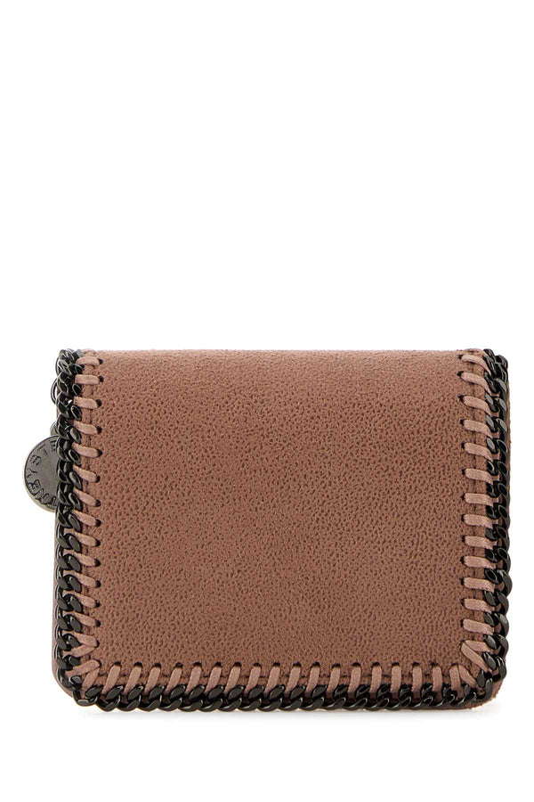 Stella McCartney 100% Polyester wallet in beige