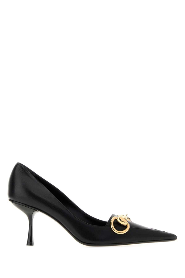 Gucci Exterior: 100% Leather pump in black