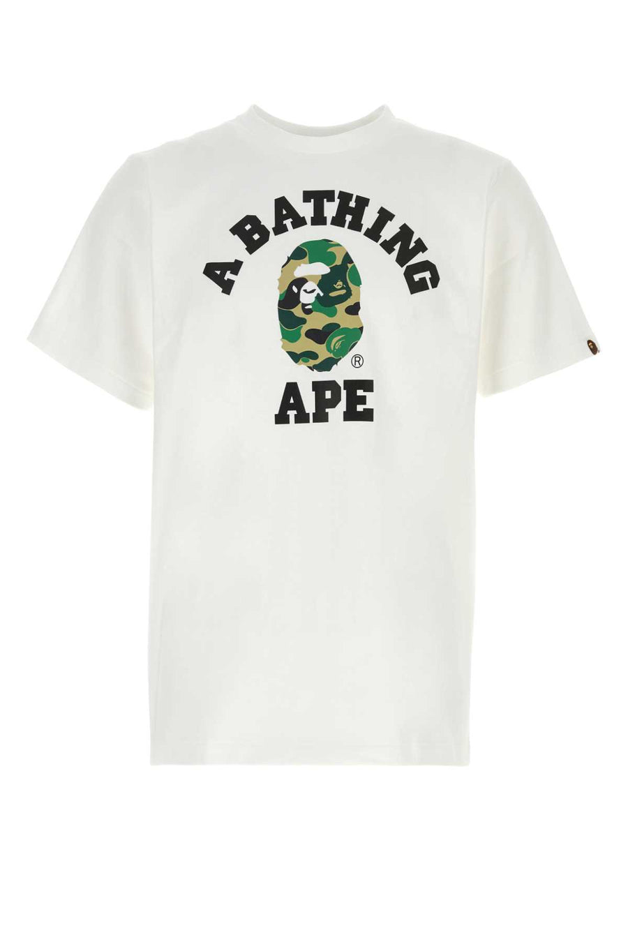 Bape Camo 100% Cotton t-shirt in white