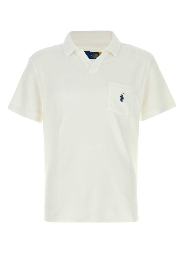 Polo Ralph Lauren 90% Cotton polo shirt in white