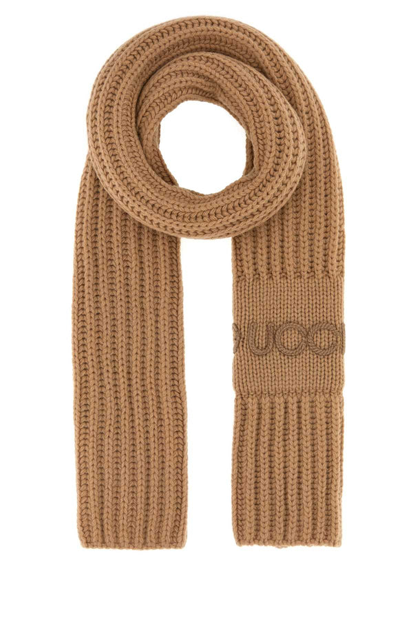 Gucci Blancharf Wool/Cashmere scarf in beige