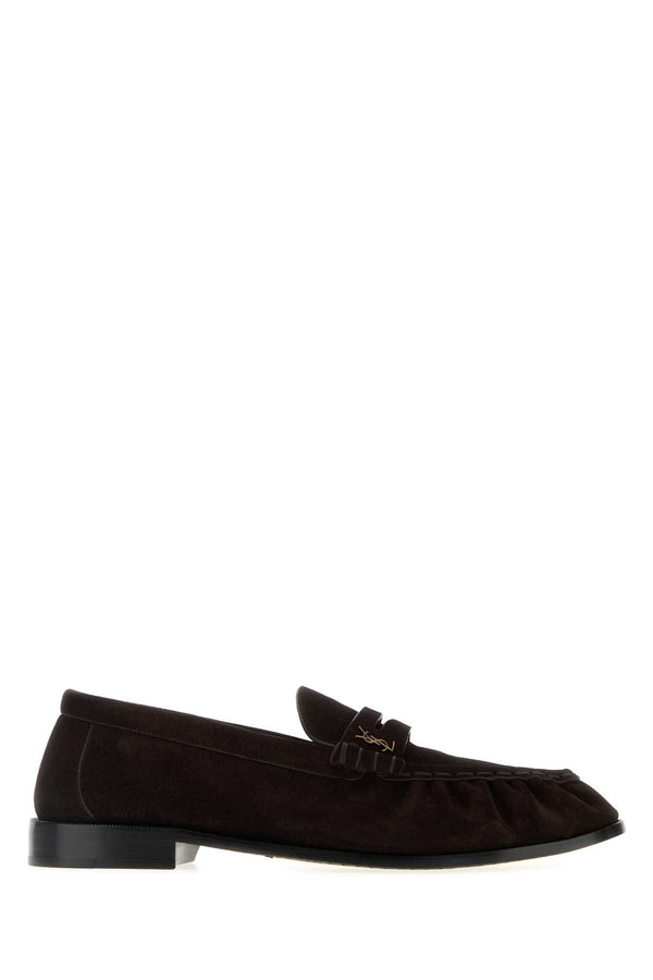 Saint Laurent Exterior: 100% Calf loafer in black
