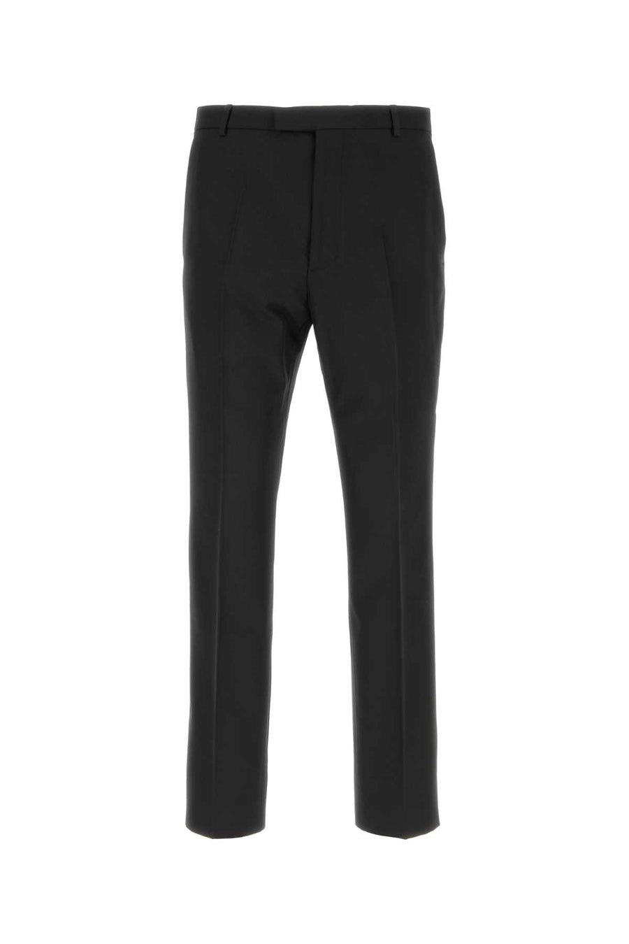Gucci 55% Polyester trousers in black