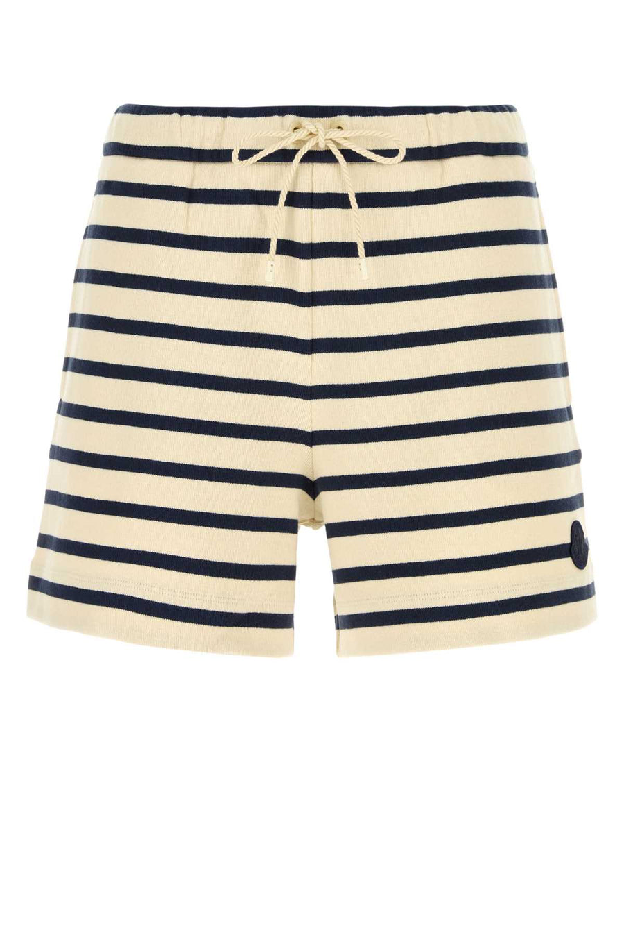 Moncler 100% Cotton bermuda in beige