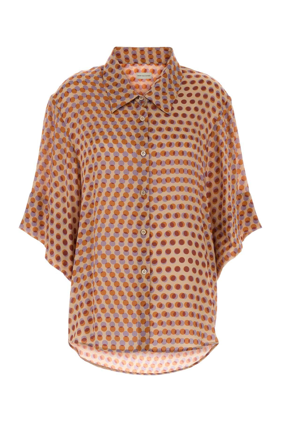 Dries Van Noten Shirt 100% Silk shirt in rose gold