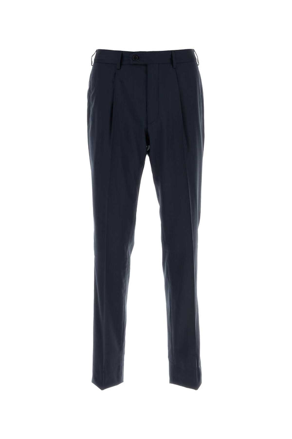 Brioni Pienza 99% Wool trousers in navy