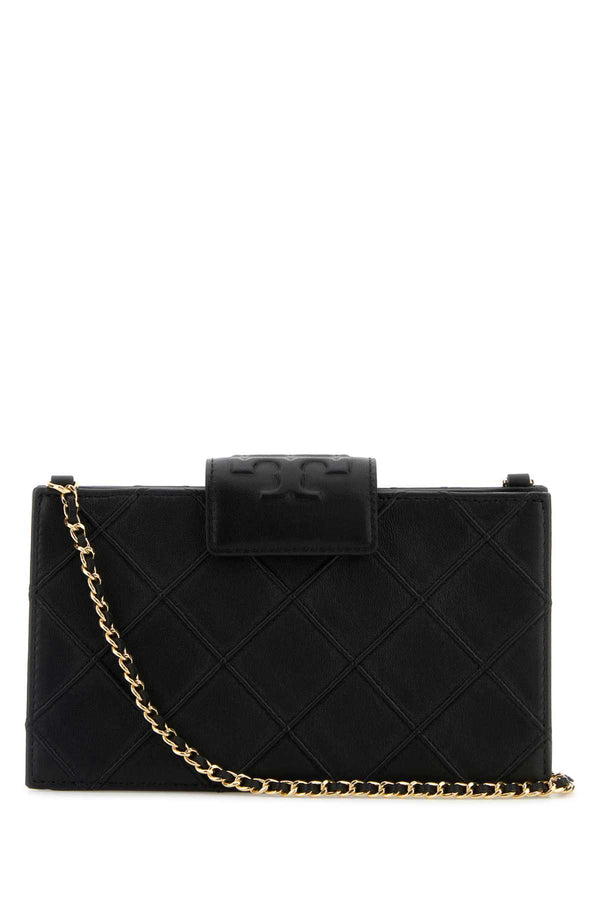 Tory Burch 100% Lamb Leather crossbody bag in black