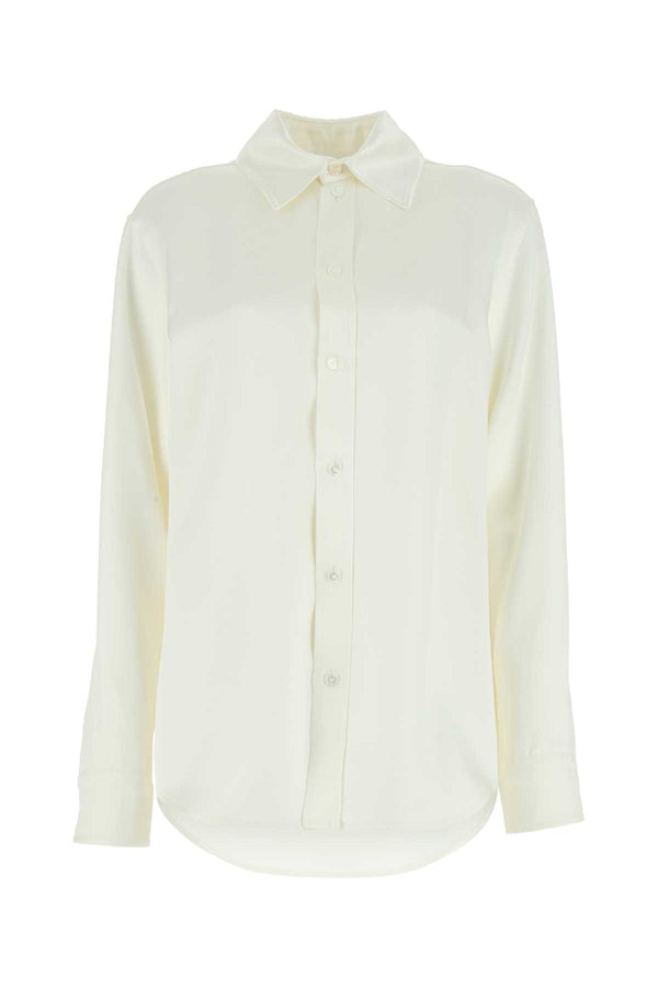 Bottega Veneta 63% Viscose shirt in white